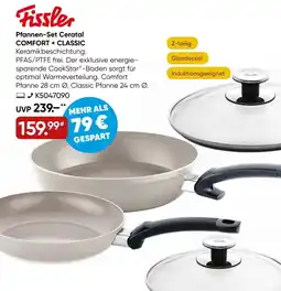 Galeria Fissler Pfannen-Set Ceratal COMFORT + CLASSIC Angebot