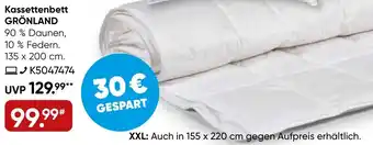 Galeria HÄUSSLING Kassettenbett GRÖNLAND Angebot