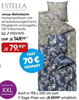 Galeria ESTELLA Jersey-Bettwäsche Angebot