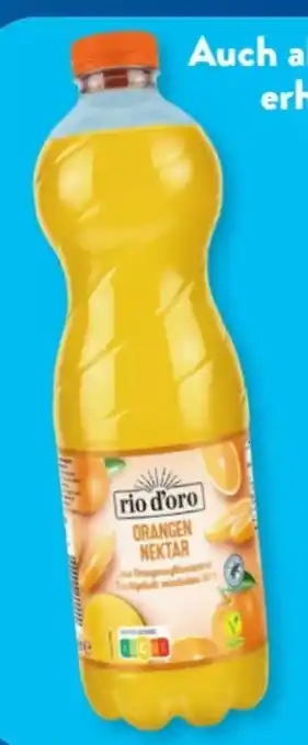 Aldi Süd rio d'oro Orangen-Nektar Angebot