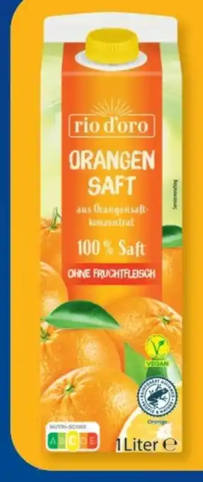 Aldi Süd rio d'oro Orangensaft Angebot