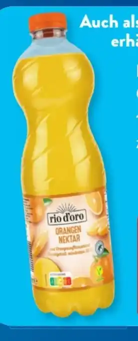 Aldi Süd rio d'oro Orangen-Nektar Angebot