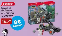 Galeria Schleich Katapult mit Mini Creature Angebot