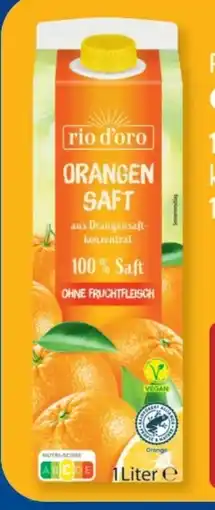 Aldi Süd rio d'oro Orangensaft Angebot