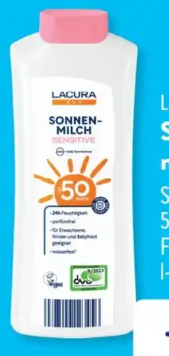 Aldi Süd Lacura Sun Sonnenmilch LSF 50 Angebot