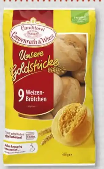 Edeka Coppenrath & Wiese Unsere Goldstücke Brötchen Angebot