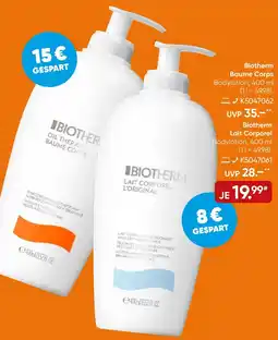 Galeria Biotherm Baume Corps Bodylotion Angebot