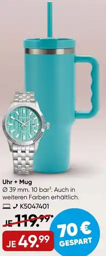 Galeria MANGUUN Uhr + Mug Angebot