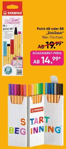 Galeria STABILO Point 68 oder 88 „Zickzack" Angebot