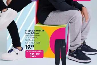 Galeria Leggings mit kleinem Logo, Softbund Angebot