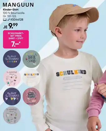 Galeria MANGUUN Kinder-Shirt Angebot