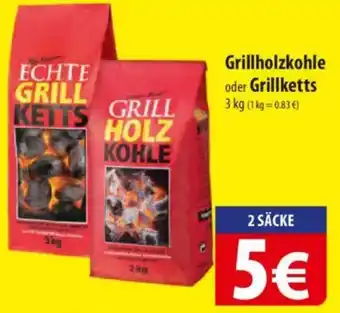 Famila Nord Ost Grillholzkohle oder Grillketts Angebot