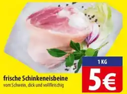Famila Nord Ost frische Schinkeneisbeine Angebot