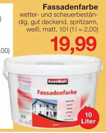 Jawoll Fassadenfarbe 10L Angebot