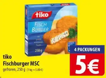 Famila Nord Ost tiko Fischburger MSC Angebot