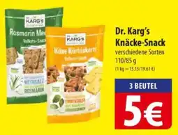 Famila Nord Ost Dr. Karg's Knäcke-Snack Angebot