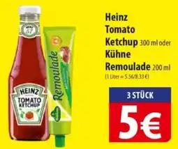 Famila Nord Ost Heinz Tomato Ketchup oder Kühne Remoulade Angebot