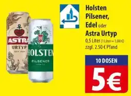 Famila Nord Ost Holsten Pilsener, Edel oder Astra Urtyp Angebot