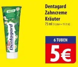 Famila Nord Ost Dentagard Zahncreme Kräuter Angebot