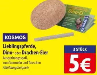Famila Nord Ost KOSMOS Lieblingspferde, Dino- oder Drachen-Eier Angebot