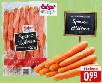 Famila Nord Ost aus Norddeutschland Speise-Möhren Angebot