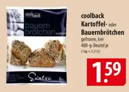 Famila Nord Ost coolback Kartoffel- oder Bauernbrötchen Angebot