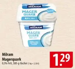 Famila Nord Ost Milram Magerquark Angebot