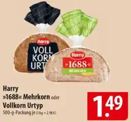 Famila Nord Ost Harry 1688 Mehrkorn oder Vollkorn Urtyp Angebot