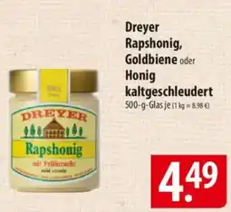 Famila Nord Ost Dreyer Rapshonig, Goldbiene oder Honig kaltgeschleudert Angebot