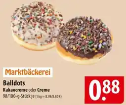 Famila Nord Ost Marktbäckerei Balldots Kakaocreme oder Creme Angebot