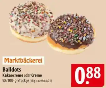 Famila Nord Ost Marktbäckerei Balldots Kakaocreme oder Creme Angebot