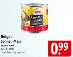 Famila Nord Ost Hofgut Sonnen-Mais supersweet Angebot