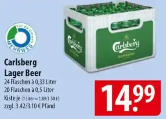 Famila Nord Ost Carlsberg Lager Beer Angebot