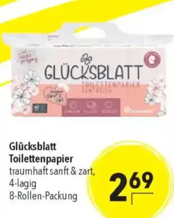 CITTI Markt Glücksblatt Toilettenpapier Angebot