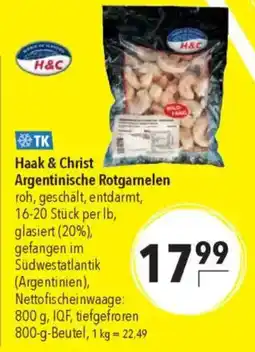 CITTI Markt Haak & Christ Argentinische Rotgarnelen Angebot
