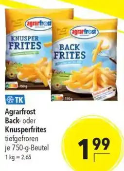 CITTI Markt Agrarfrost Back- oder Knusperfrites Angebot
