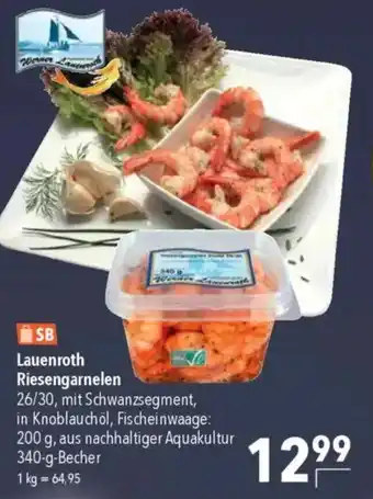 CITTI Markt Lauenroth Riesengarnelen Angebot