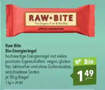 CITTI Markt Raw Bite Bio-Energieriegel Angebot