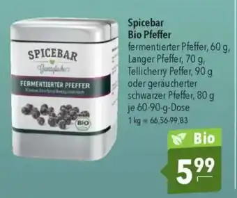 CITTI Markt Spicebar Bio Pfeffer Angebot