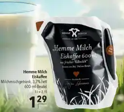 CITTI Markt Hemme Milch Eiskaffee Angebot