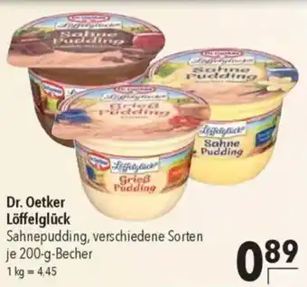 CITTI Markt Dr. Oetker Löffelglück Angebot
