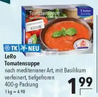 CITTI Markt LeRo Tomatensuppe Angebot