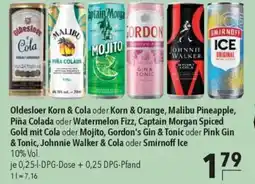 CITTI Markt Oldesloer Korn & Cola oder Korn & Orange, Malibu Pineapple, Piña Colada oder Watermelon Fizz Angebot