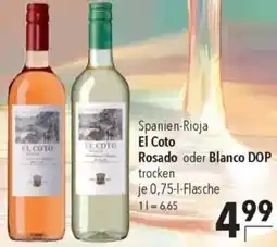 CITTI Markt El Coto Rosado oder Blanco DOP Angebot