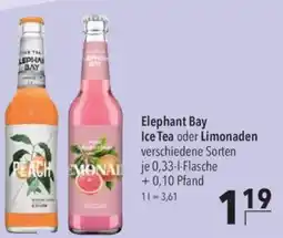 CITTI Markt Elephant Bay Ice Tea oder Limonaden Angebot