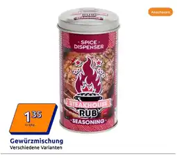 Action Steakhouse rub seasoning Angebot