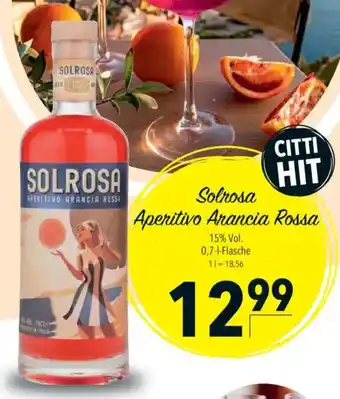 CITTI Markt Solrosa Aperitivo Arancia Rossa Angebot