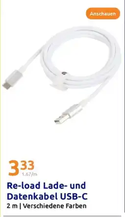 Action Re-load re-load lade- und datenkabel usb-c Angebot