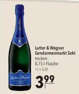 CITTI Markt Lutter & Wegner Gendarmenmarkt Sekt Angebot