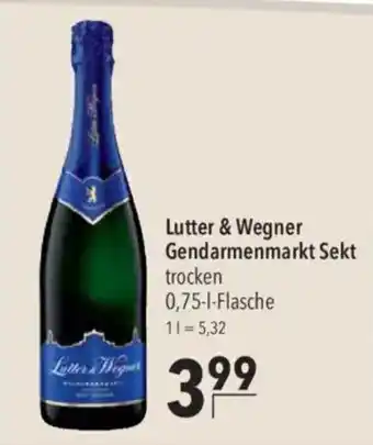 CITTI Markt Lutter & Wegner Gendarmenmarkt Sekt Angebot